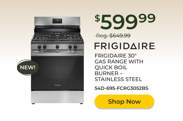 Frigidaire 30" Gas Range