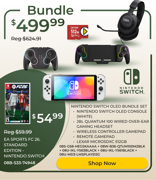Nintendo Switch Oled Bundle Set