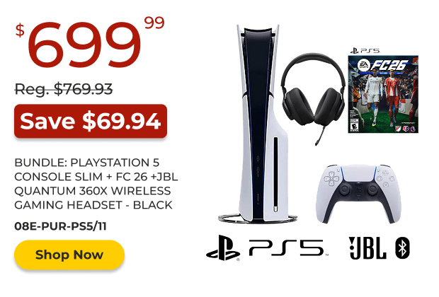 Playstation 5 Slim Console Bundle