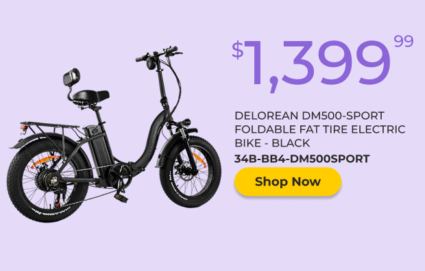 Delorean DM500-Sport Foldable Electric Bike