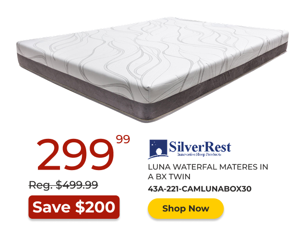 Luna Waterfall Mattress in a Box Twin Size