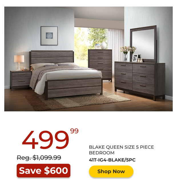 Blake Queen Size 5PC Bedroom