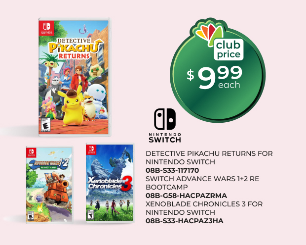 Nintendo Switch Games
