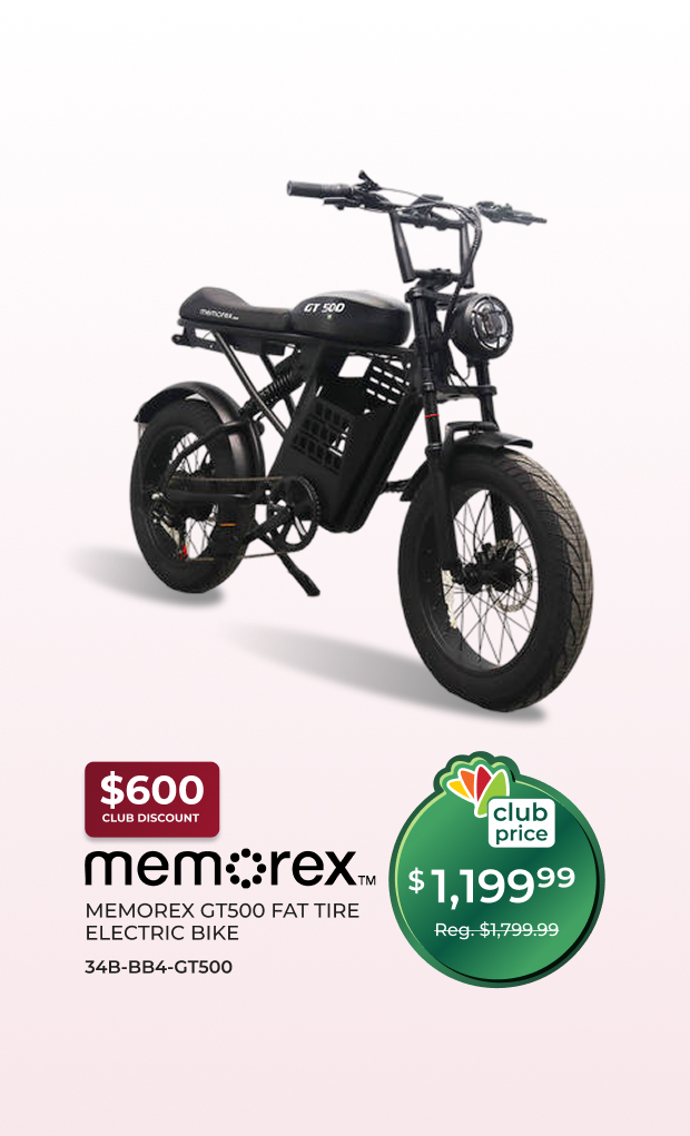 Memorex GT500 Fat Tire Electric Bike