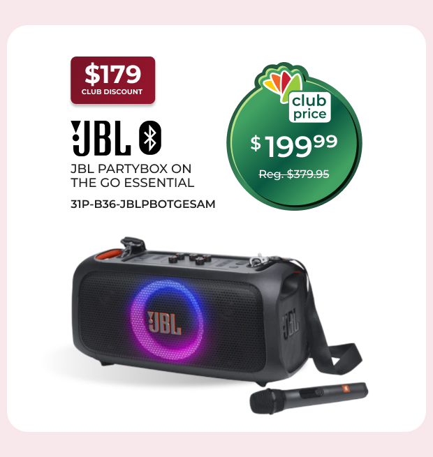 JBL PartyBox On The Go