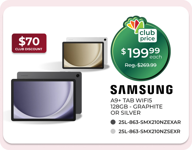 Samsung A9+ Tab Tablets