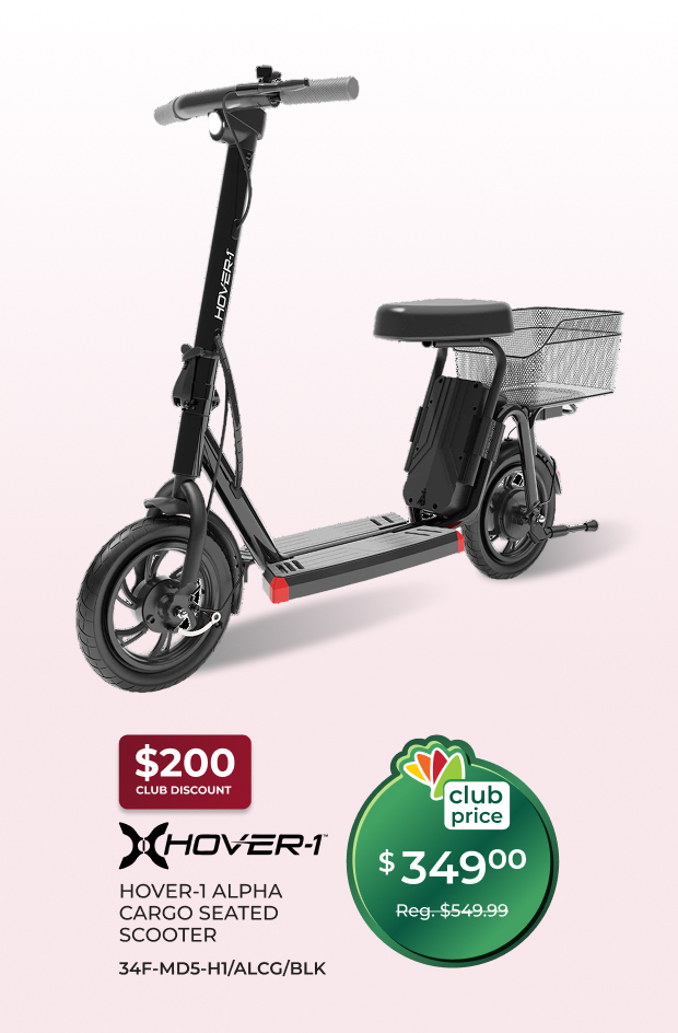 Hover-1 Alpha Cargo Seated Scooter