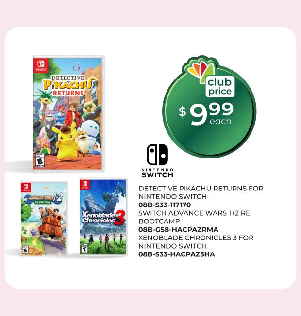 Nintendo Switch Games