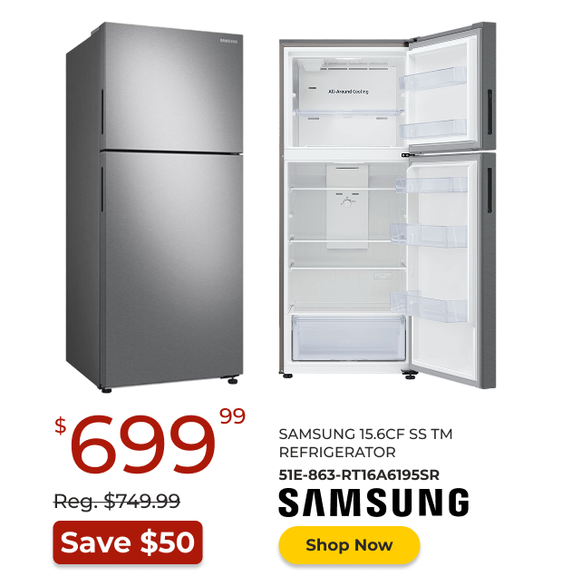 Samsung 15.6-inch Top Mount Refrigerator