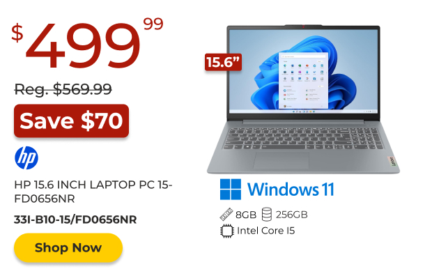 HP 15.6-inch Laptop
