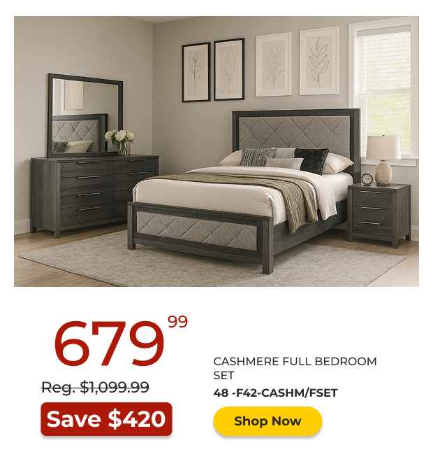 Cashmere Full Bedroom Set
