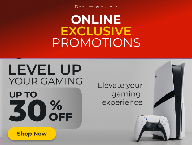 Online Promos - Up to 30% OFF Gaming