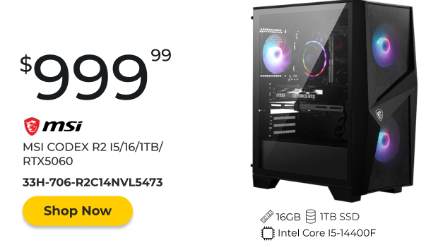 MSI Codex R2 Desktop Computer