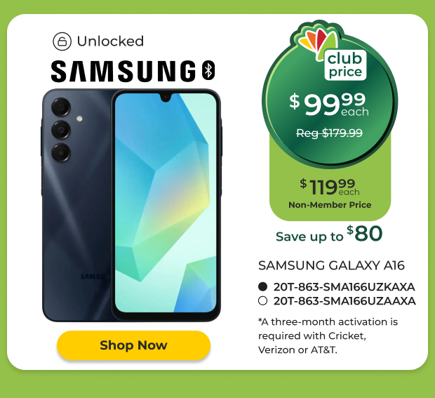 Samsung Galaxy A16 - In-Store Only