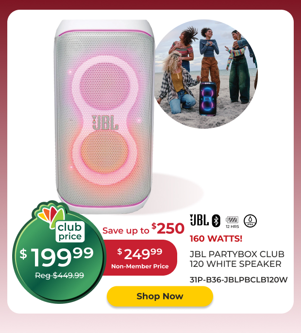 JBL Partybox Club 120 Speaker