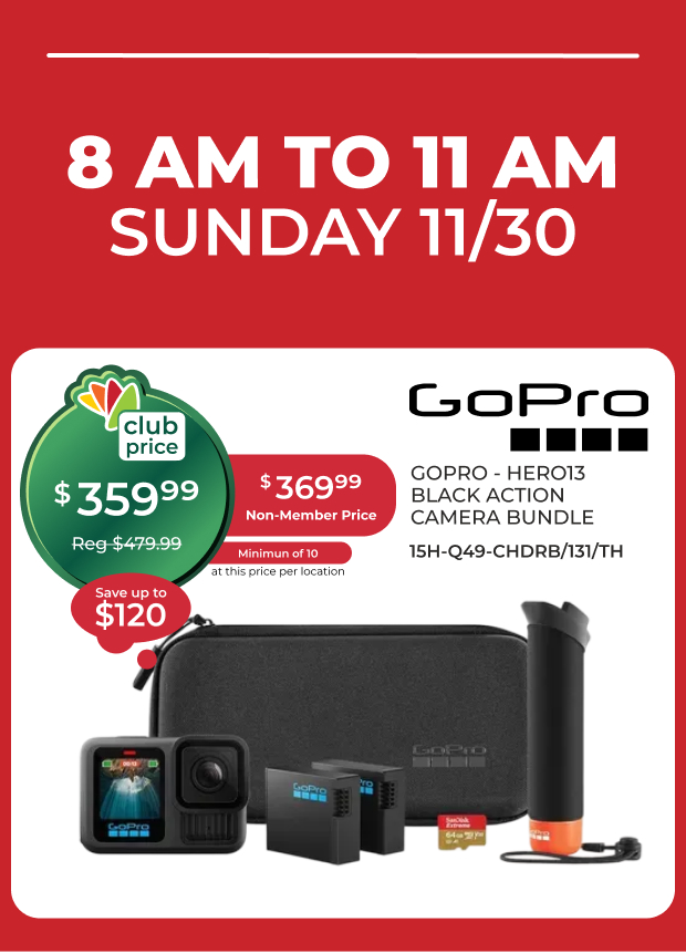 GoPro Hero13 Black Action Camera Bundle