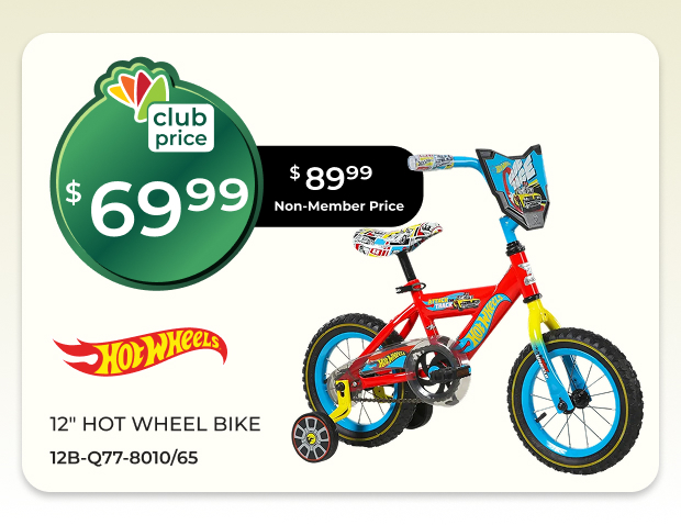 12" Hot Wheel Bike