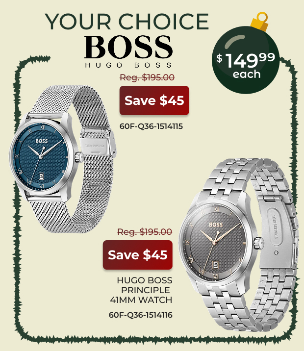 Hugo Boss Watches