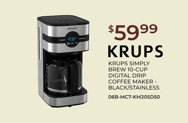 Krups 10-Cup Coffee Maker