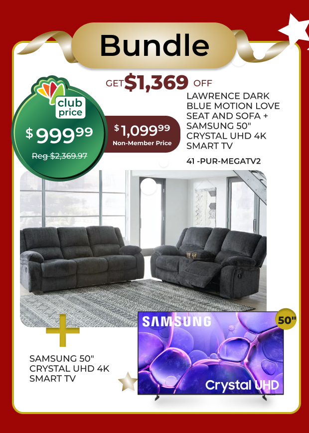 Lawrence Dark Set + 50-inch TV