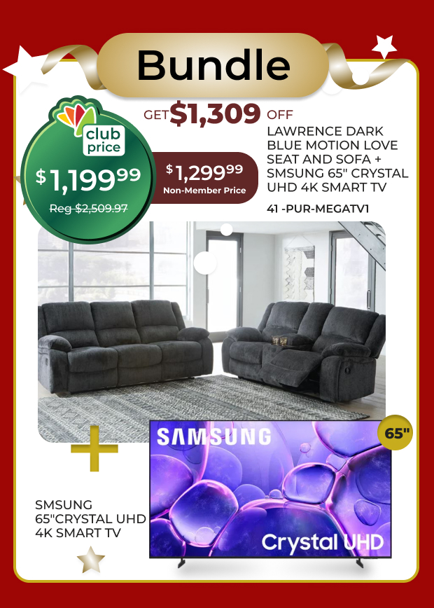 Lawrence Dark Set + 65-inch TV