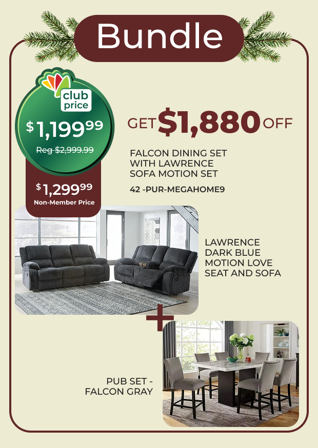 Lawrence Set + Falcon Dining Set