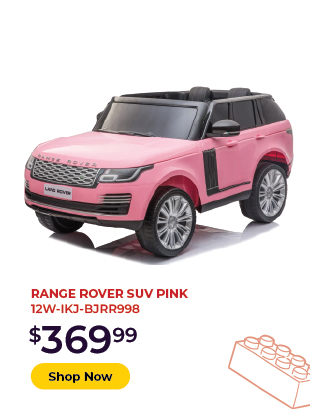 Range Rover SUV Pink