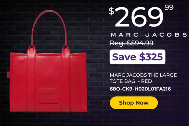 Marc Jacobs The Large Tote Bag - Red