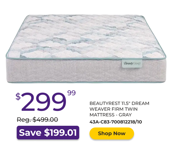 Beautyrest 11.5" Dream Weaver Firm Twin Mattress