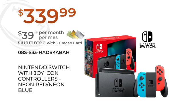 Nintendo Switch with Joy 'Con Controllers