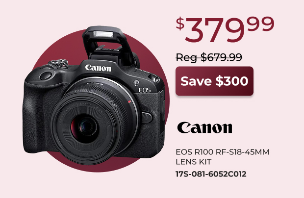 EOS R100 RF-S18-45MM Lens Kit
