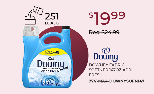 Downy Fabric Softner 147 FL. OZ April Fresh