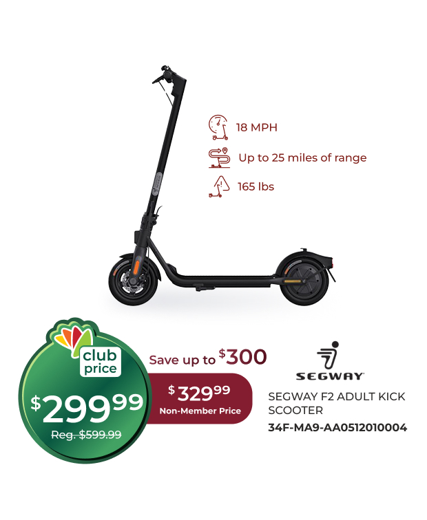 Segway F2 Kick Scooter