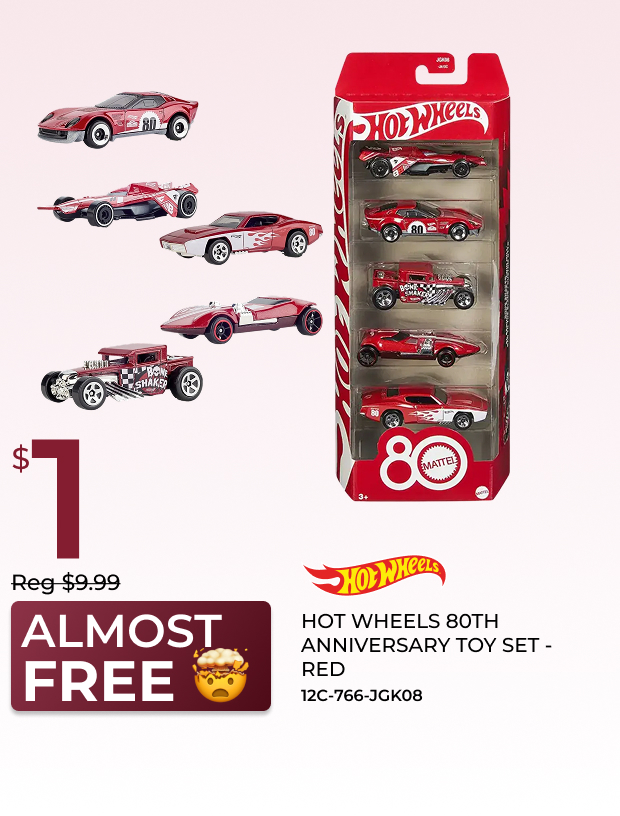 Hot Wheels 80th Anniversary Set
