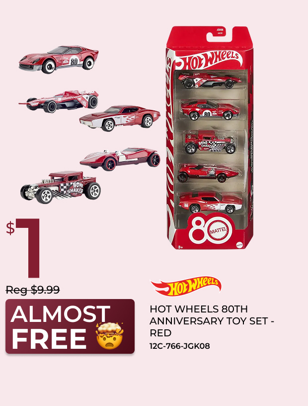 Hot Wheels 80th Anniversary Set