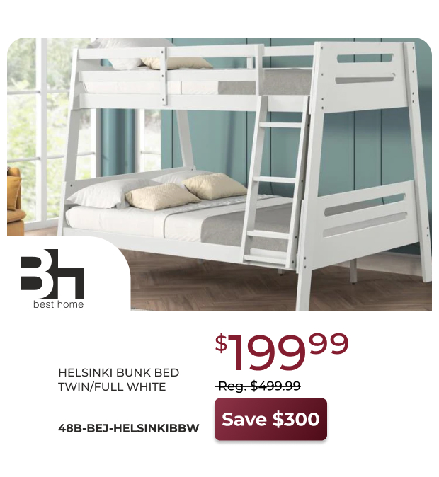 Helsinki Bunk Bed White
