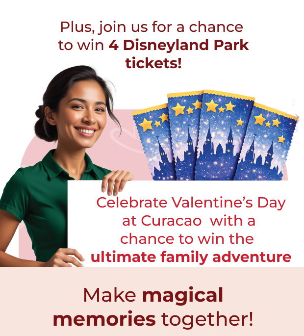 Chance to win 4 Disneyland Park Tickets