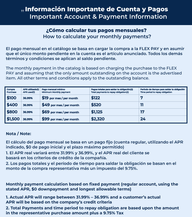Payment Information