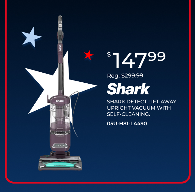 Shark Detect Upright Vacuum