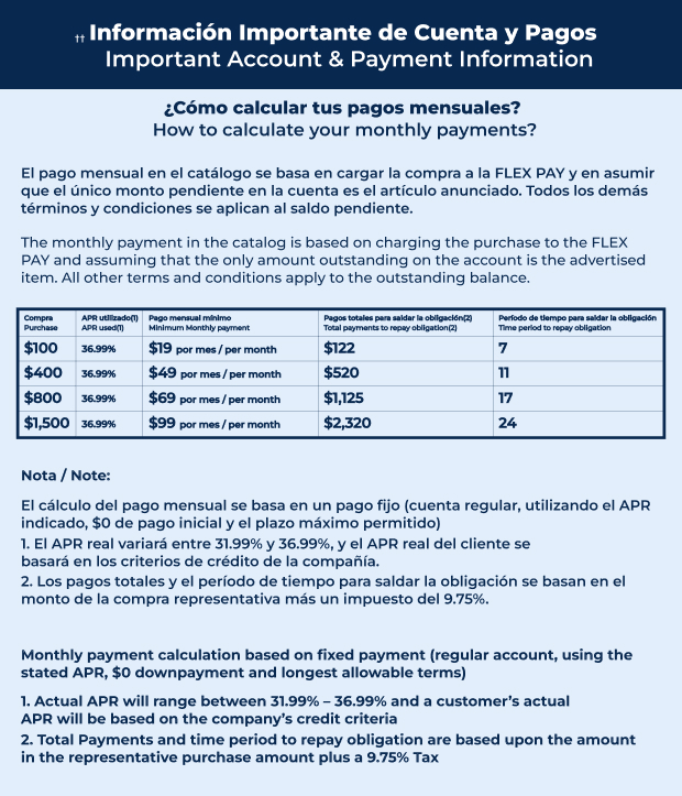 Payment Information