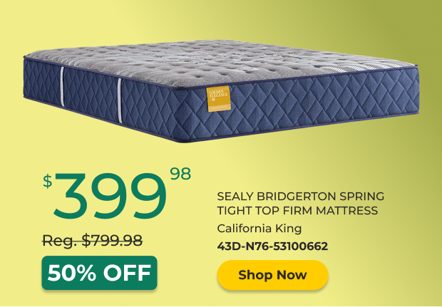 Sealy Bridgerton Spring Tight Top Firm Mattress