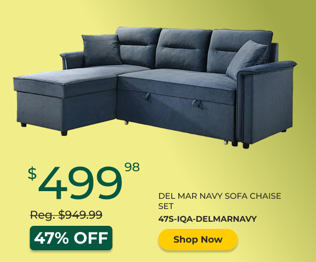Del Mar Nave Sofa Chaise