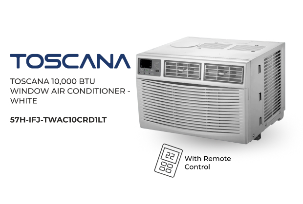 Toscana 10,000 BTU Window Air Conditioner - White