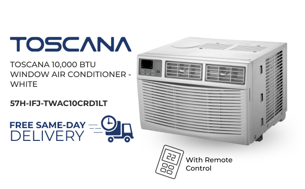 Toscana 10,000 BTU Window Air Conditioner - White