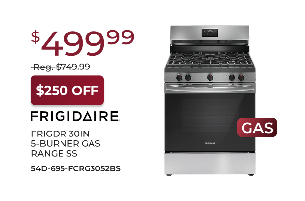 Frigidaire 30-inch Gas Range