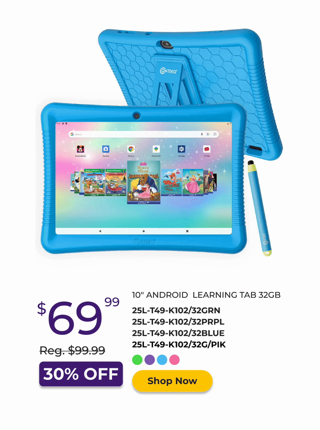 10" Android Learning Tablet