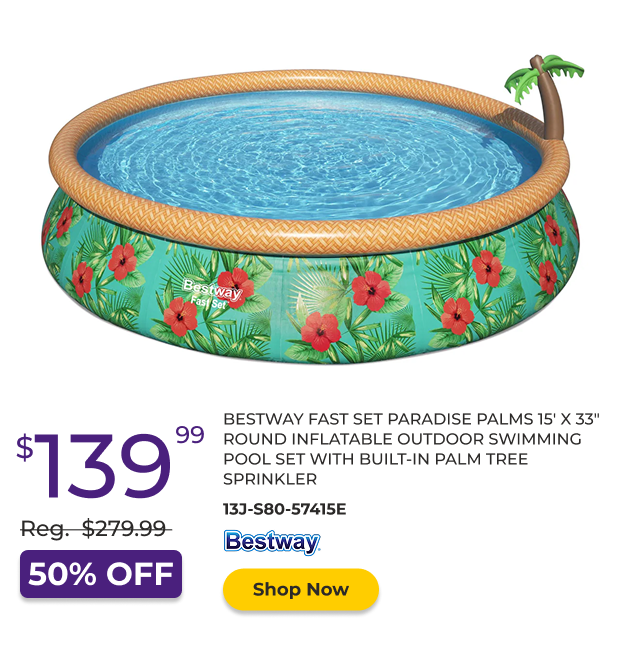 Bestway 15' x 33-inch Outdoor Swimming Pool