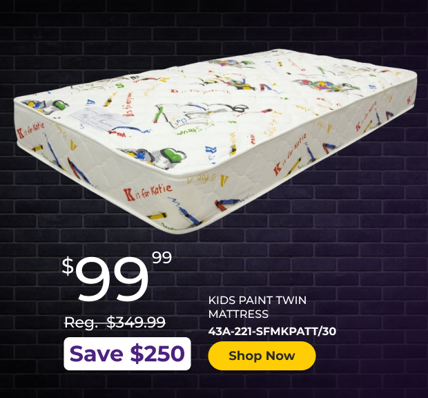 Kids Paint Twin Mattress
