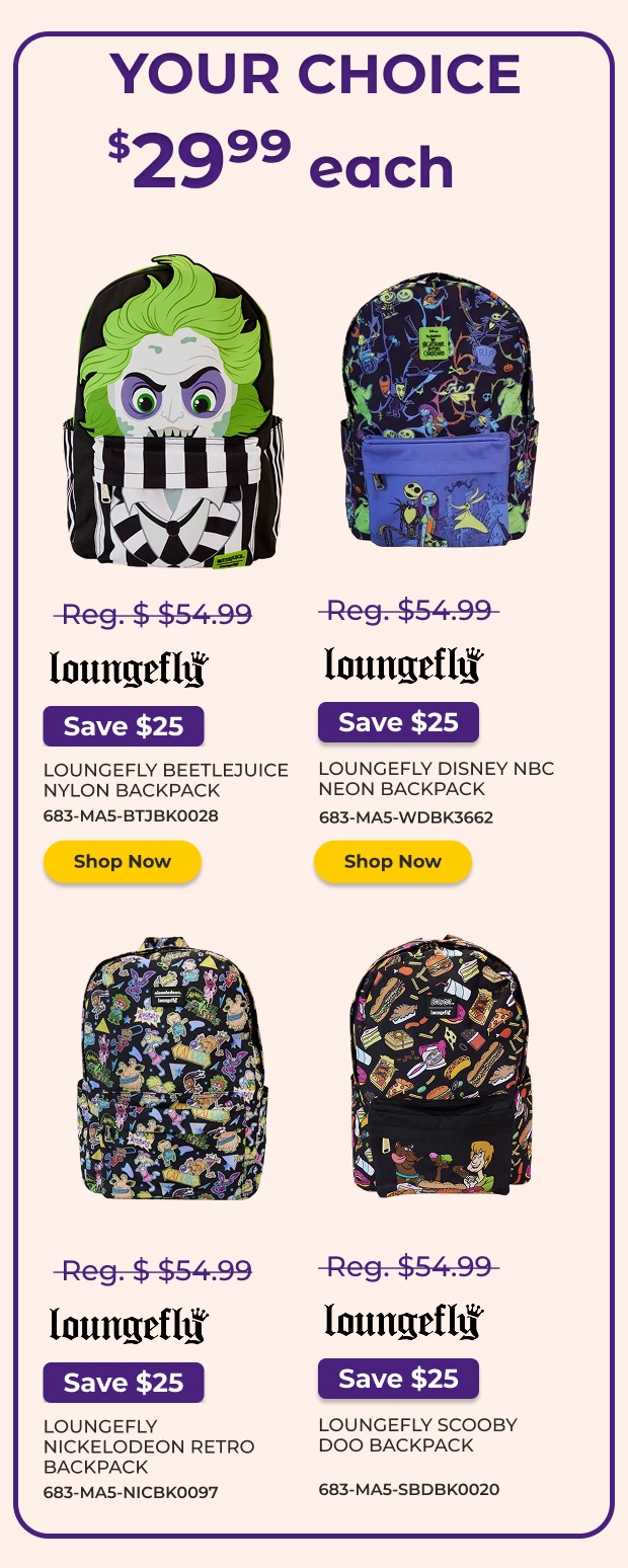 Loungefly Backpacks