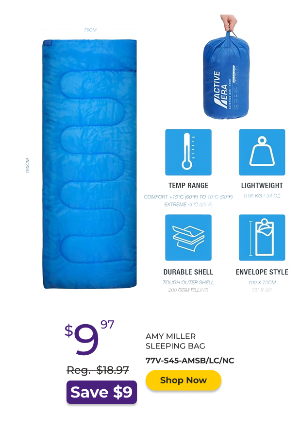 Amy Miller Sleeping Bag